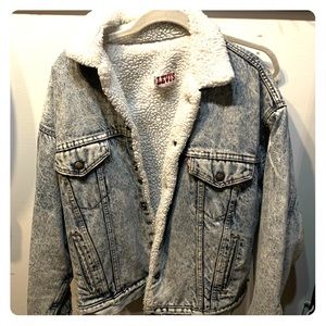Levi’s San Francisco Vintage Fleece Jean Jacket